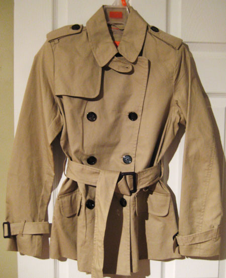 MY NEW TRENCH