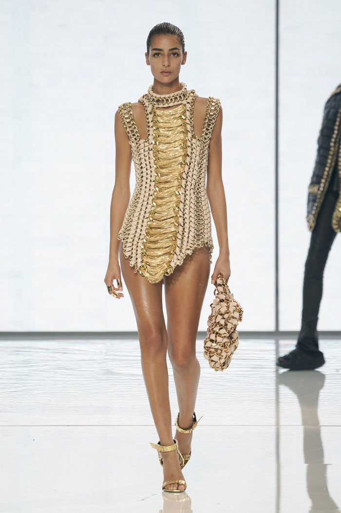 Balmain Olivier Rousteing Spring 2022 runway show collection
