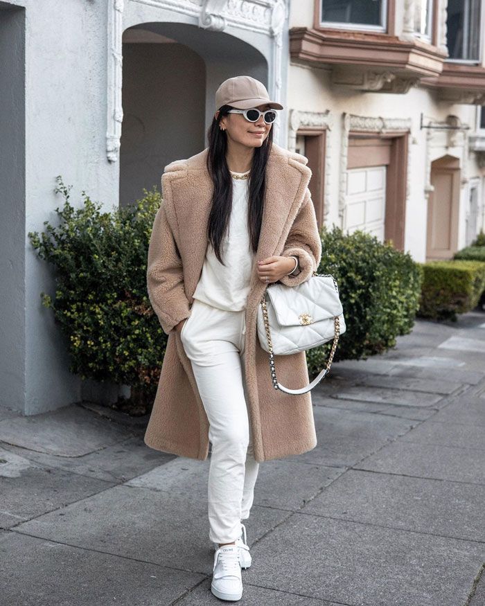 How to wear the teddy coat